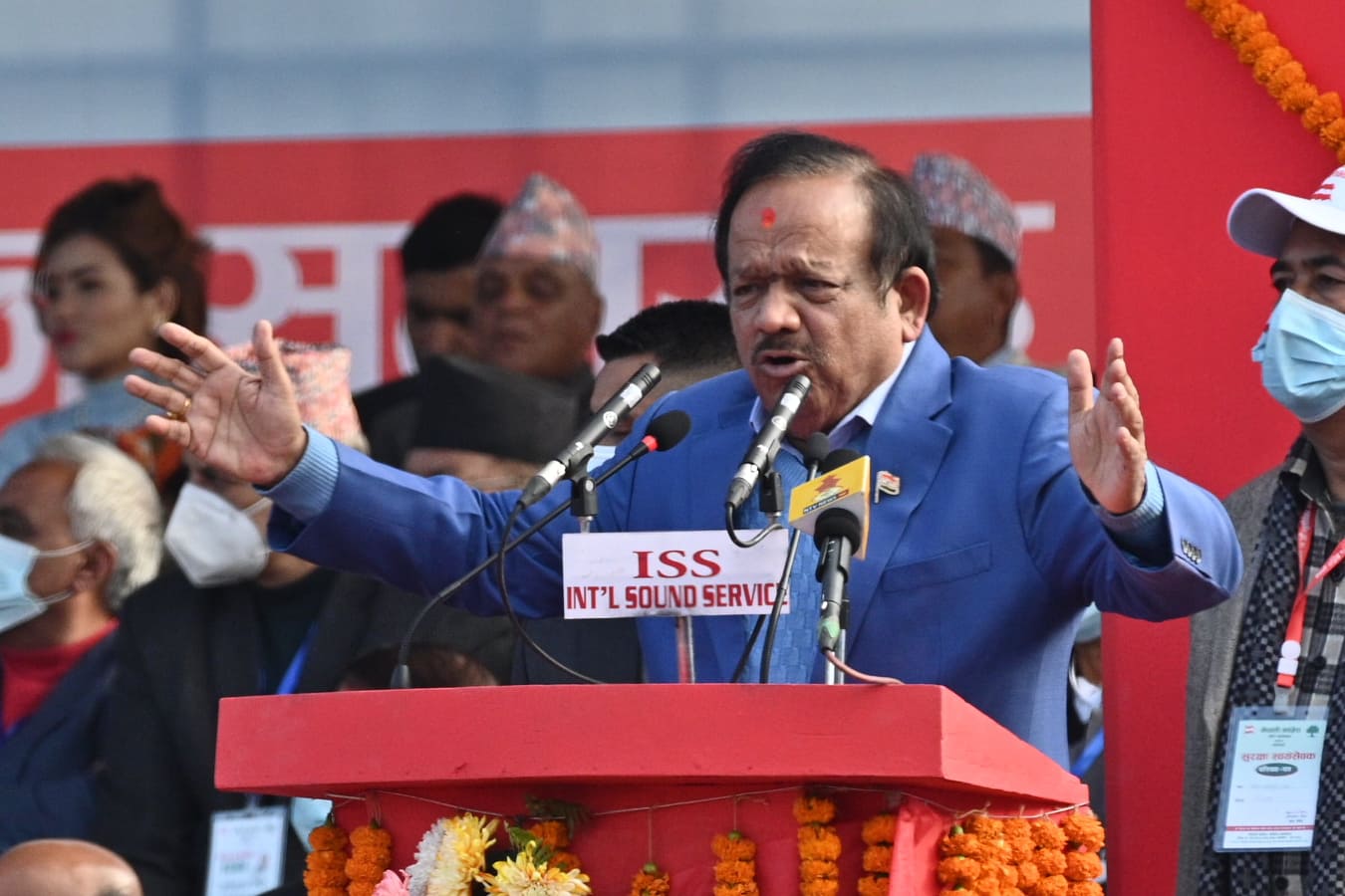 राजनीतिका लागि ठूलो हृदय आवश्यक छ भन्ने उदाहरण नेपालका नेताहरूले प्रस्तुत गर्नुभयो : हर्षबर्द्धन